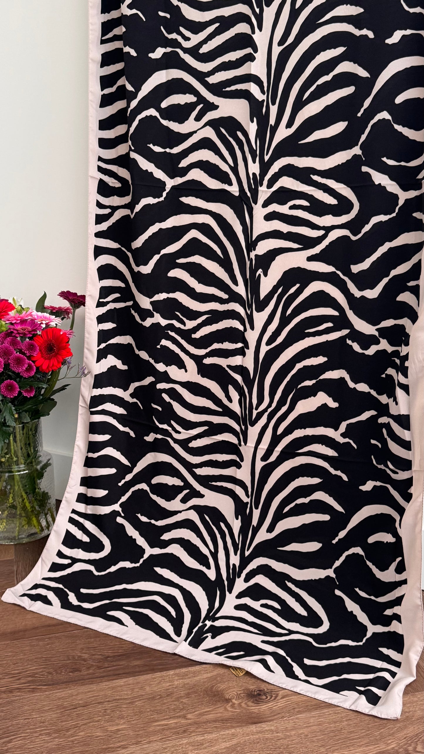 Zebra Print Scarves
